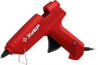 ЗУБР  d 11 мм, выход клея 10 г/мин, электрический термоклеевой пистолет (06851-11) 06851-11