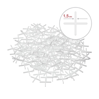 ЗУБР  1.5 мм, 200 шт, крестики для плитки (33811-1.5) 33811-1.5