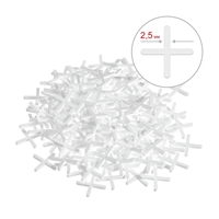 ЗУБР  2.5мм, 150 шт, крестики для плитки (33811-2.5) 33811-2.5