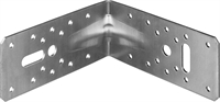 ЗУБР  УКУ-2.5, 65 x 145 x 145 x 2.5 мм, цинк, усиленный крепежный уголок (31011-145) 31011-145