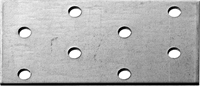 ЗУБР  ПС-2.0, 40 x 80 x 2 мм, цинк, соединительная пластина (310256-040-080) 310256-040-080