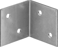 ЗУБР  УМШ-1.5, 40 x 40 x 40 x 1.5 мм, белый цинк, широкий мебельный уголок (31034-40) 31034-40