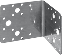 ЗУБР  НКУ-2.0, 90 x 100 x 100 x 2 мм, нержавеющий крепежный уголок, Профессионал (310526-90) 310526-90