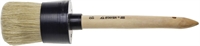 STAYER  UNIVERSAL, 60 мм, пластмассовый корпус, светлая натуральная щетина, деревянная ручка, все виды ЛКМ, круглая кисть (0141-60) 0141-60