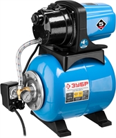 ЗУБР  800 Вт, бак 20 л, автоматическая насосная станция, чугунный корпус (НАС-М3-800-Ч) НАС-М3-800-Ч