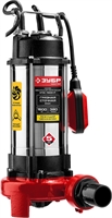 ЗУБР  1500 Вт, фекальный насос с режущим механизмом (НПФ-1500-Р) НПФ-1500-Р
