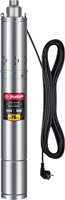 ЗУБР  900 Вт, 110 м напор, скважинный насос винтовой, корпус из нержавеющей стали (НСВ-75-110) НСВ-75-110