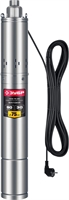 ЗУБР  550 Вт, 90 м напор, скважинный насос винтовой, корпус из нержавеющей стали (НСВ-75-90) НСВ-75-90