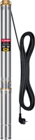 ЗУБР  1800 Вт, 135 м напор, скважинный центробежный насос, корпус из нержавеющей стали  (НСЦ-100-135) НСЦ-100-135