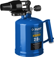 ЗУБР  ВУЛКАН ВК-20, 2 л, стальной эжектор, паяльная лампа, Профессионал (40652-2.0) 40652-2.0_z02