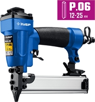 ЗУБР  P0.6-25, пневматический нейлер для шпилек 23Ga, тип P0.6 (12-25 мм), Профессионал (31936) 31936