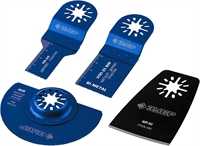 ЗУБР  НР-4 UniLock, OIS-хвост., 4 предм., набор насадок для реноватора, Профессионал (15572) 15572