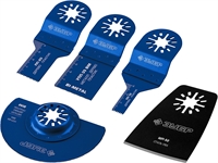 ЗУБР  НР-5 UniLock, OIS-хвост., 5 предм., набор насадок для реноватора, Профессионал (15573) 15573