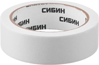 СИБИН  30 мм х 25 м, креповый, малярный скотч (12111-30) 12111-30_z01