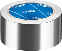 ЗУБР  50 мм, 25 м, 60 гр/м2, самоклеящаяся алюминиевая лента, Профессионал (12262-50-25) 12262-50-25