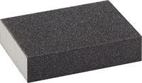 ЗУБР  Р80, SiC, 100 х 68 х 26 мм, водостойкая, четырехсторонняя шлифовальная губка (35612-080) 35612-080