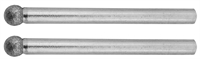 ЗУБР  2 шт, 4.0 x 3.2 x 38 мм, набор алмазных мини-шарошек (35922) 35922