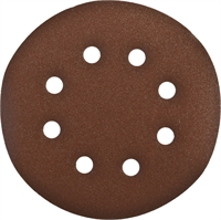 ЗУБР 150мм, 6 отв., Р180, 5 шт., круги шлифовальные из абразивной бумаги 35350-150-180 35350-150-180