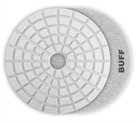 ЗУБР  125 мм, BUFF, мокрое шлифование, алмазный гибкий шлифовальный круг АГШК, Профессионал (29867-10000) 29867-10000