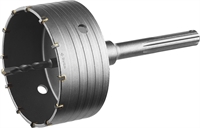 ЗУБР  125 мм, SDS - Plus, 12Т, коронка по бетону с державкой, Профессионал (2918-125) 2918-125