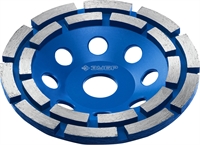 ЗУБР  d 125 мм, двухрядная алмазная шлифовальная чашка, Профессионал (33372-125) 33372-125_z01