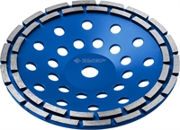 ЗУБР  d 230 мм, двухрядная алмазная шлифовальная чашка, Профессионал (33372-230) 33372-230_z01