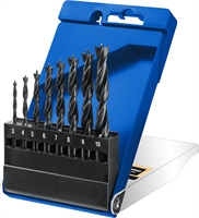 ЗУБР  8 шт: (3-4-5-6-7-8-9-10 мм), М-образная заточка, набор спиральных сверл по дереву, Профессионал (29421-H8) 29421-H8_z01