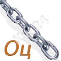 Цепь сварная короткозвенная оцинкованная DIN 766 d 3 мм Kvs 108871