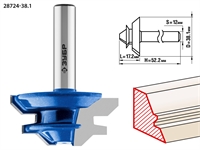 ЗУБР  38.1 x 14 мм, фреза кромочная для углового сращивания, Профессионал (28724-38.1) 28724-38.1