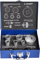 ЗУБР  6 шт, сталь Р6М5, (20,22,25,30.35,60), набор биметаллических коронок (29531-H6-1) 29531-H6-1