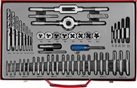 ЗУБР  52 предм., сталь 9ХС, набор метчиков и плашек (28130-H52) 28130-H52_z01