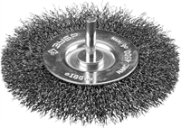 ЗУБР  100 мм, витая, стальная проволока 0.3 мм, щетка дисковая для УШМ, Профессионал (35198-100) 35198-100_z02