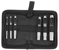 ЗУБР  для кожи, 3 - 12.5 мм, 6 шт, набор пробойников (22949-H6) 22949-H6