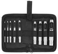 ЗУБР  для кожи, 3 - 13 мм, 9 шт, набор пробойников (22949-H9) 22949-H9