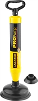 STAYER  PROPump, d 70, 160 мм, вакуумный вантуз с двумя адаптерами, Professional (51925) 51925