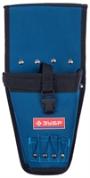 ЗУБР  кобура для шуруповерта с отделениями для бит и сверл (38630) 38630