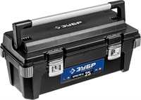 ЗУБР  УМЕЛЕЦ-25, 650 x 275 x 265 мм, (25″), пластиковый ящик для инструментов, Профессионал (38141-25) 38141-25_z01