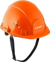 ЗУБР  ФОРТ, оранжевая, храповый механизм регулировки, универсальное крепление для наушников и щитков, защитная каска, Профессионал (11094-1) 11094-1_z01
