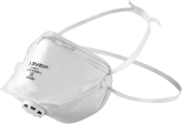 ЗУБР  класс защиты FFP2, плоская, фильтрующая полумаска с клапаном выдоха (11166-2) 11166-2_z01