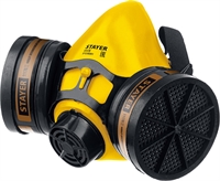 STAYER  HF-6000, два фильтра A1 в комплекте, респиратор противогазовый, Professional (11175) 11175_z01