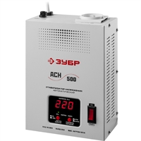 ЗУБР  500ВА, 0.5 кВт, автоматический стабилизатор напряжения, Профессионал (59385-0.5) 59381-0.5