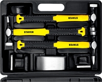 STAYER  MaxFlat, 7 шт, набор рихтовочных молотков и правок (20322-H7) 20322-H7