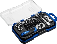 ЗУБР  Компакт-27, 27 предм., универсальный набор инструмента, Профессионал (27642-H27) 27642-H27_z01