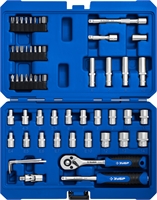 ЗУБР  А-57, 57 предм., (1/4″), универсальный набор инструмента, Профессионал (27671-H57) 27671-H57