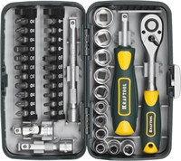 KRAFTOOL  Universal-38, 38 предм., универсальный набор инструмента (27970-H38) 27970-H38