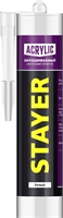 STAYER  260 мл, белый,акриловый, универсальный герметик (41211-0) 41211-0_z01