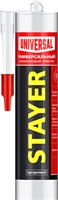 STAYER  260 мл, прозрачный, силиконовый, универсальный герметик (41213-2) 41213-2_z01
