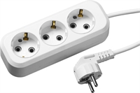 СИБИН  У-30, ПВС, 3 х 0.75 мм2, 2200 Вт, 3гн., 5 м, бытовой удлинитель (55034-5) 55034-5