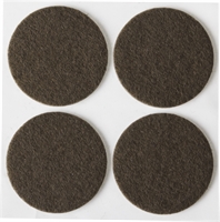 STAYER  d 35 мм, самоклеящиеся, фетровые, 4 шт, коричневые, мебельные накладки (40910-35) 40910-35