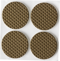 STAYER  d 35 мм, 4 шт, коричневые, ЭВА, мебельные накладки (40914-35) 40914-35